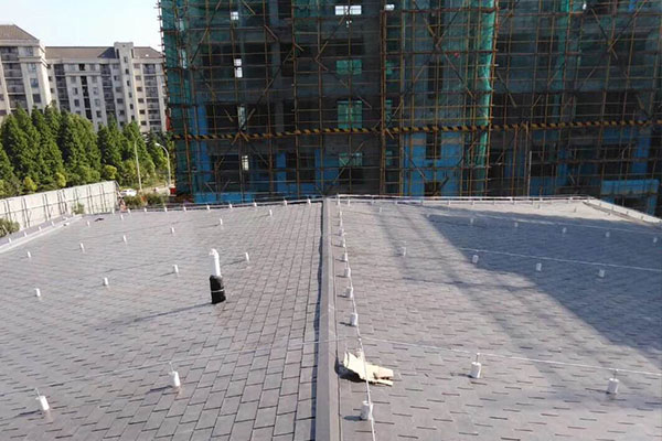 摩利科為無錫首開地產售樓處項目提供金屬屋面